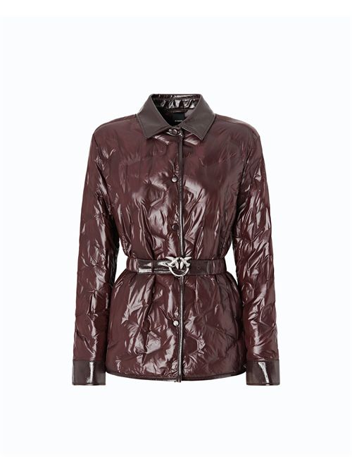 Giacca camicia imbottita in tela semilucida PINKO | 107163A3FI/L72